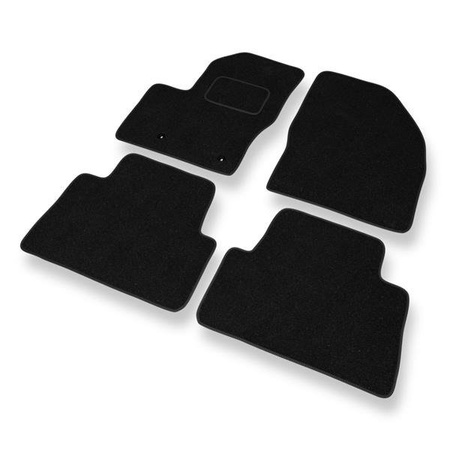 Tapetes de feltro para Ford C-Max I (2003-2010) - tapetes de carro - DGS Autodywan - preto (padrão)