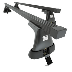 Rack de tejadilho em aço para Ford Focus mk III Combo (2011-2018) - bagageiro preto - mala de teto - rack de barras - Amos - K-T - O - sem elementos de montagem