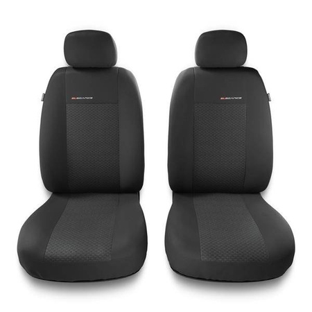 Capas de carro universais para Nissan Micra K11, K12, K13, K14 (1992-2019) - protetores de assentos - coberturas para bancos - capas de proteção - Auto-Dekor - Elegance 1+1 - P-3