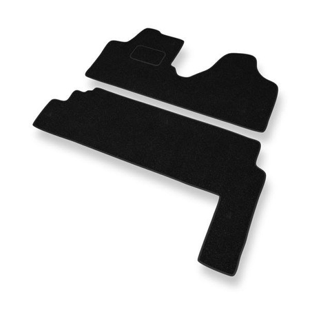 Tapetes de feltro para Fiat Scudo II (2007-2016) - tapetes de carro - DGS Autodywan - preto (padrão)