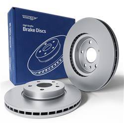 2x Discos de travão para Opel Astra J Combo, Liftback, Sedan (2009-2019) - ventilado - 276mm - Tomex - TX 72-49 (dianteira)