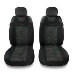 Capas de assento para Fiat 500L (2012-2022) - Auto-Dekor - Stylus 1+1 - verde