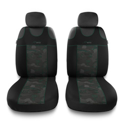 Capas de assento para Ford Ecosport I, II (2004-2022) - Auto-Dekor - Stylus 1+1 - verde