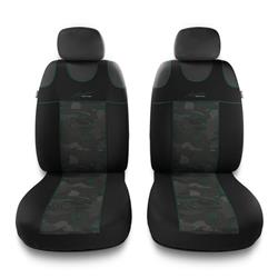 Capas de assento para Seat Altea (2004-2015) - Auto-Dekor - Stylus 1+1 - verde