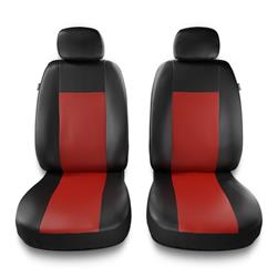 Capas de carro universais para Alfa Romeo 156 I, II (1997-2007) - protetores de assentos - coberturas para bancos - capas de proteção - Auto-Dekor - Comfort 1+1 - vermelho