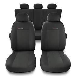 Capas de carro universais para Nissan Micra K11, K12, K13, K14 (1992-2019) - protetores de assentos - coberturas para bancos - capas de proteção - Auto-Dekor - Elegance - P-1