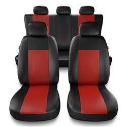 Capas de carro universais para Toyota Urban Cruiser (2008-2014) - protetores de assentos - coberturas para bancos - capas de proteção - Auto-Dekor - Comfort - vermelho