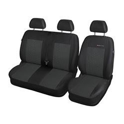 Capas feitas sob medida para Citroen Berlingo II Van (2008-2018) apenas assentos dianteiros - bancos múltiplos - protetores de assentos - coberturas para bancos - capas de proteção - Auto-Dekor - Elegance - P-1