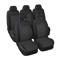 Capas feitas sob medida para Citroen Berlingo II XTR Van (2008-2018) - protetores de assentos - coberturas para bancos - capas de proteção - Auto-Dekor - Elegance - P-1