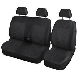 Capas feitas sob medida para Fiat Doblo IV Van (2015-2019) - protetores de assentos - coberturas para bancos - capas de proteção - Auto-Dekor - Elegance - P-4