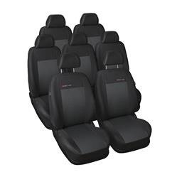 Capas feitas sob medida para Nissan Qashqai +2 Crossover (2006-2013) 7 lugares - protetores de assentos - coberturas para bancos - capas de proteção - Auto-Dekor - Elegance - P-3