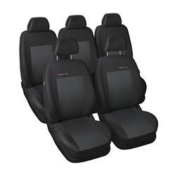 Capas feitas sob medida para Renault Scenic II Minivan (2003-2009) - protetores de assentos - coberturas para bancos - capas de proteção - Auto-Dekor - Elegance - P-3