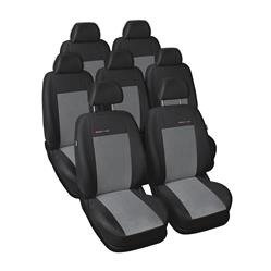 Capas feitas sob medida para Seat Alhambra II Van (2010-2020) sem assentos para crianças nos bancos traseiros - protetores de assentos - coberturas para bancos - capas de proteção - Auto-Dekor - Elegance - P-2