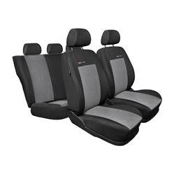 Capas feitas sob medida para Volkswagen Caddy III Cargo (2004-2015) para duas fileiras de assentos - protetores de assentos - coberturas para bancos - capas de proteção - Auto-Dekor - Elegance - P-2