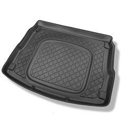 Protetor de porta-malas para Audi A8 D4 Limousine (01.2010-09.2013) - tapete para bagageira - Aristar - Guardliner - versão standard e longa; com roda sobressalente temporária / conjunto de reparação; também para a versão Quattro