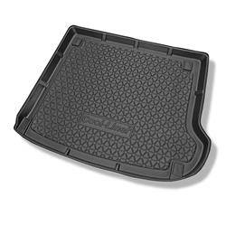 Protetor de porta-malas para Hyundai Santa Fe II CM SUV (04.2006-08.2012) - tapete para bagageira - Aristar - Cool liner - 7 lugares; terceira fileira inclinada