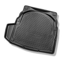 Protetor de porta-malas para Mercedes-Benz Classe E W212 Limusine (03.2009-03.2016) - tapete para bagageira - Aristar - Cool liner - com compartimento esquerdo (para possível remoção); superfície plana do porta-malas