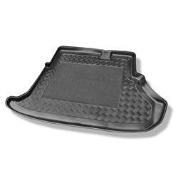 Protetor de porta-malas para Mitsubishi Lancer IX Sedan (10.2007-08.2017) - tapete para bagageira - Aristar - Standard - com altifalante (subwoofer)