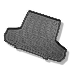 Protetor de porta-malas para Porsche Panamera II Sedan (2017-2020) - tapete para bagageira - Aristar - Cool liner - sem subwoofer; não para modelos híbridos