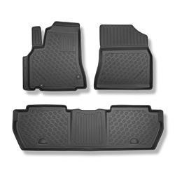 Tapetes TPE para Citroen Berlingo Monovolume (2008-08.2018) - tapetes de carro - Aristar - Cool liner - 5 ou 7 lugares; sem terceira fileira