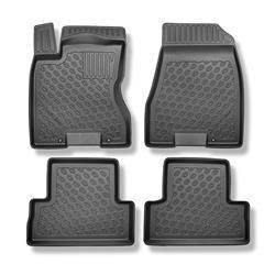 Tapetes TPE para Nissan X-Trail II SUV (06.2007-07.2014) - tapetes de carro - Aristar - Cool liner