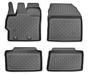 Tapetes TPE para Toyota Yaris IV XP210 Hatchback (09.2020-....) - tapetes de carro - Aristar - Guardliner - também com tração híbrida