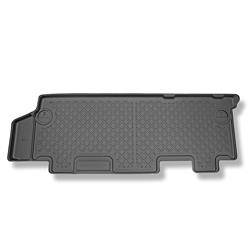 Tapetes TPE para Volkswagen Transporter T5, T6, T6.1 Van (2003-....) - tapetes de carro - Aristar - Guardliner - costas completas 2ª fileira (T - 2ª fileira)