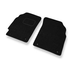 Tapetes de feltro para Chevrolet Spark II M300 (2010-2015) - tapetes de carro - DGS Autodywan - preto (padrão)