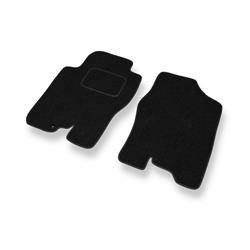 Tapetes de feltro para Nissan Navara D40 (2005-2014) - tapetes de carro - DGS Autodywan - preto (padrão)