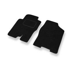 Tapetes de feltro para Nissan Pathfinder R51 (2005-2014) - tapetes de carro - DGS Autodywan - preto (padrão)