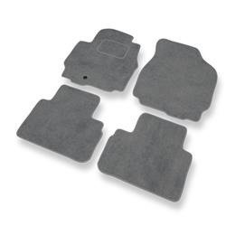 Tapetes de veludo para Ford Maverick III (2003-2007) - tapetes de carro - DGS Autodywan - cinza