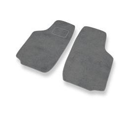 Tapetes de veludo para Opel Combo C (2001-2011) - tapetes de carro - DGS Autodywan - cinza