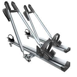 2x Porta-Bicicletas de Tejadilho, suporte para bicicletas de tejadilho com fecho, com barra de alumínio - Amos