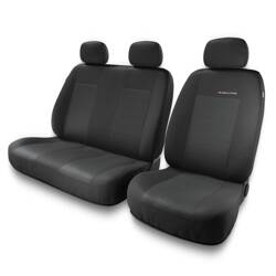 Capas de carro universais para Mercedes-Benz Citan W415, W420 (2012-....) - protetores de assentos - coberturas para bancos - capas de proteção - Auto-Dekor - Elegance 2+1 - P-3