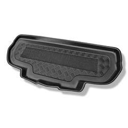 Protetor de porta-malas para Ford Galaxy II Minivan (06.2006-08.2015) - tapete para bagageira - Aristar - Standard - 7 lugares - terceira fileira levantada (no espaçamento atrás da terceira fileira de assentos); com ar condicionado de 2/3 zonas (GHIA / TI