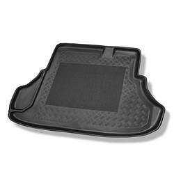 Protetor de porta-malas para Mitsubishi Lancer IX Sedan (10.2007-08.2017) - tapete para bagageira - Aristar - Standard - com e sem altifalante (subwoofer)