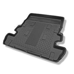 Protetor de porta-malas para Toyota Land Cruiser V8 J200 SUV (2007-2021) - tapete para bagageira - Aristar - Standard - 7 lugares