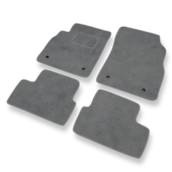 Tapetes de veludo para Chevrolet Cruze (2008-2016) - tapetes de carro - DGS Autodywan - cinza