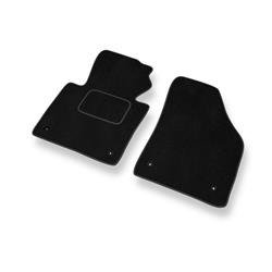 Tapetes de veludo para Volkswagen Caddy III (2004-2015) - tapetes de carro - DGS Autodywan - pretos