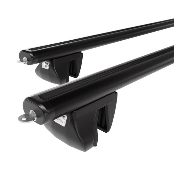 Rack De Tejadilho Em Alum Nio Para Mitsubishi Pajero Sport Suv Bagageiro Preto