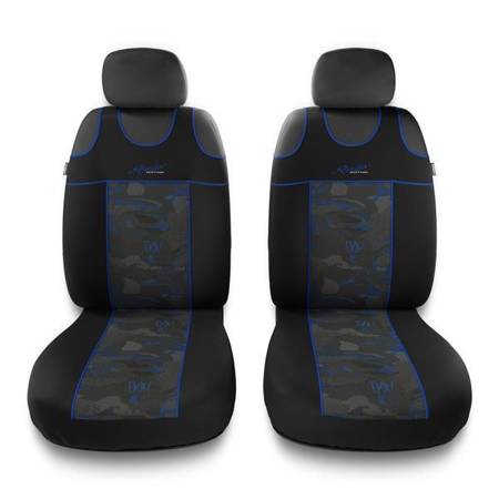 Capas de assento para BMW X5 E53, E70, F15, G05 (2000-2019) - Auto-Dekor - Stylus 1+1 - azul