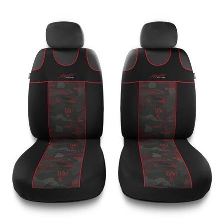 Capas de assento para Daihatsu Sirion I, II, III (1998-2019) - Auto-Dekor - Stylus 1+1 - vermelho