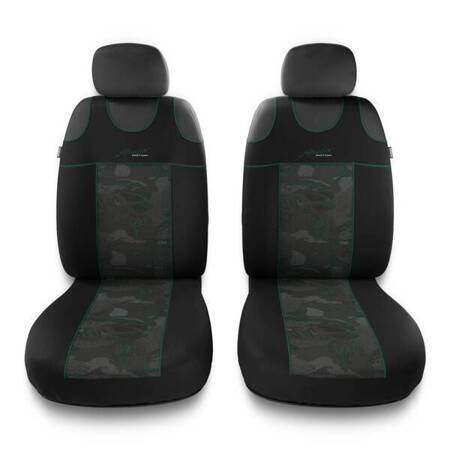 Capas de assento para Jeep Grand Cherokee I, II, III, IV, V (1992-....) - Auto-Dekor - Stylus 1+1 - verde