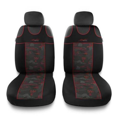 Capas de assento para Kia Sorento I, II, III (2002-2019) - Auto-Dekor - Stylus 1+1 - vermelho