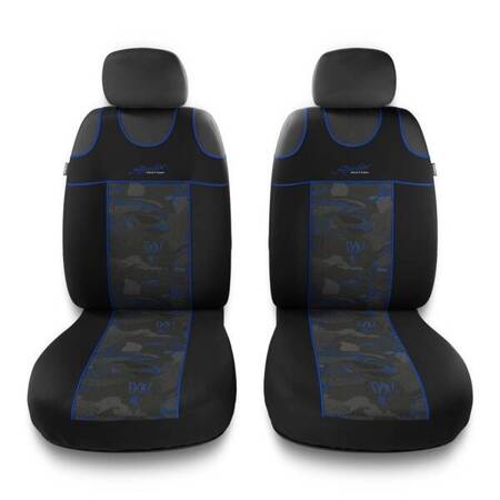 Capas de assento para Peugeot Traveller (2016-....) - Auto-Dekor - Stylus 1+1 - azul