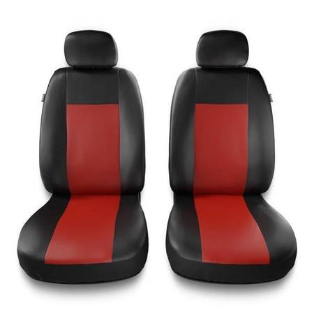 Capas de carro universais para Alfa Romeo 145 (1994-2000) - protetores de assentos - coberturas para bancos - capas de proteção - Auto-Dekor - Comfort 1+1 - vermelho