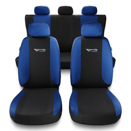 Capas de carro universais para Alfa Romeo 146 (1994-2001) - protetores de assentos - coberturas para bancos - capas de proteção - Auto-Dekor - Tuning - azul