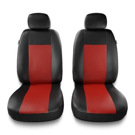 Capas de carro universais para Alfa Romeo 159 (2005-2011) - protetores de assentos - coberturas para bancos - capas de proteção - Auto-Dekor - Comfort 1+1 - vermelho