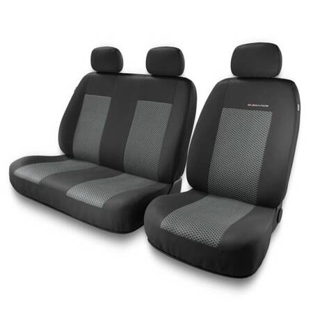 Capas de carro universais para Mercedes-Benz Citan W415, W420 (2012-....) - protetores de assentos - coberturas para bancos - capas de proteção - Auto-Dekor - Elegance 2+1 - P-2