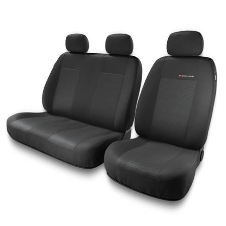 Capas de carro universais para Mercedes-Benz Vito (2014-2019) - protetores de assentos - coberturas para bancos - capas de proteção - Auto-Dekor - Elegance 2+1 - P-3